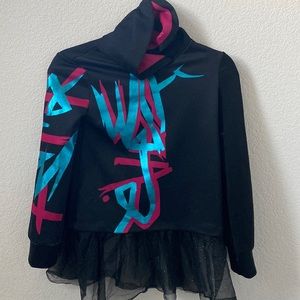 Lego Movie 2 LUCY Disguise Costume Top Girls Size 10-12